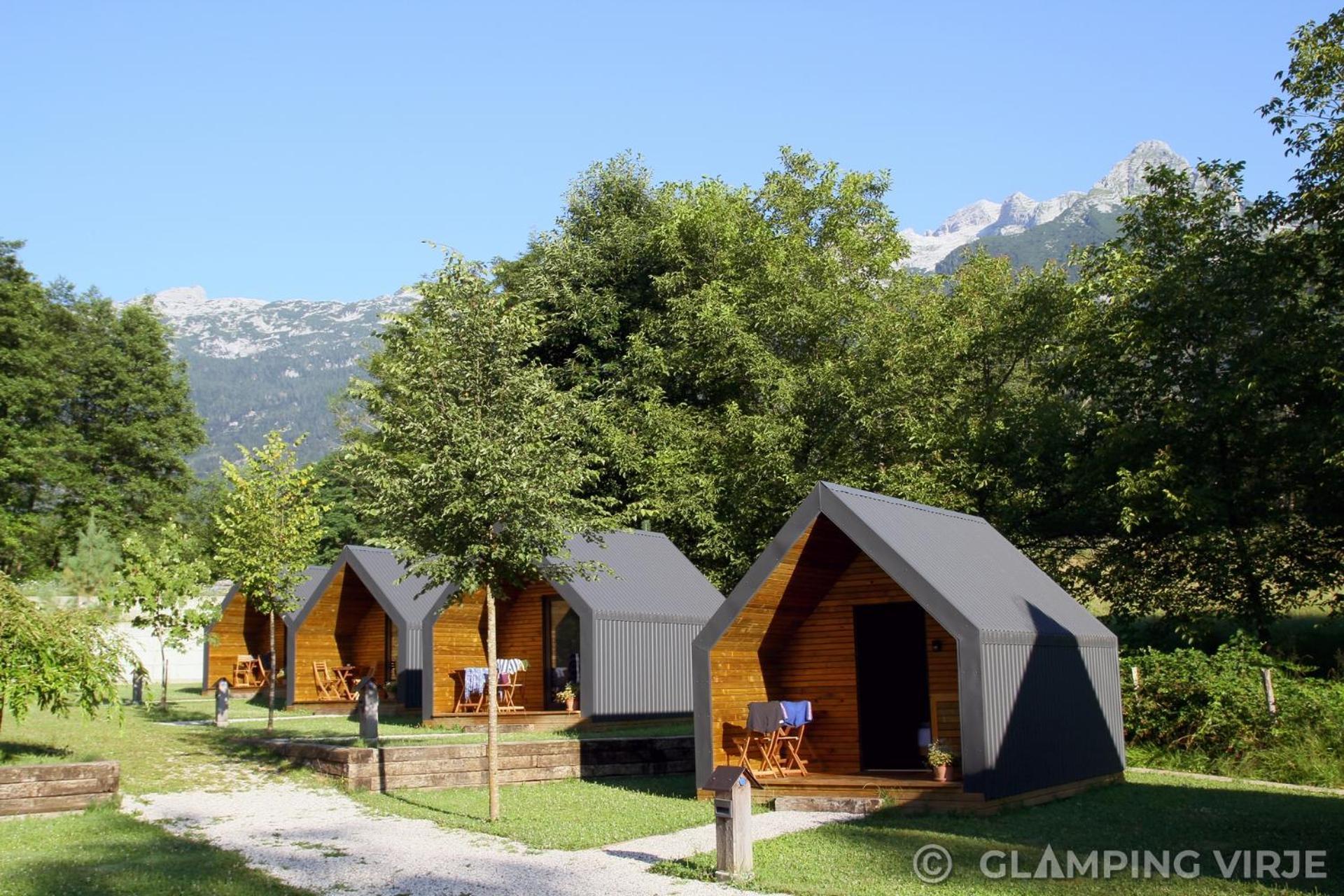 Glamping Virje Hotell Bovec Exteriör bild