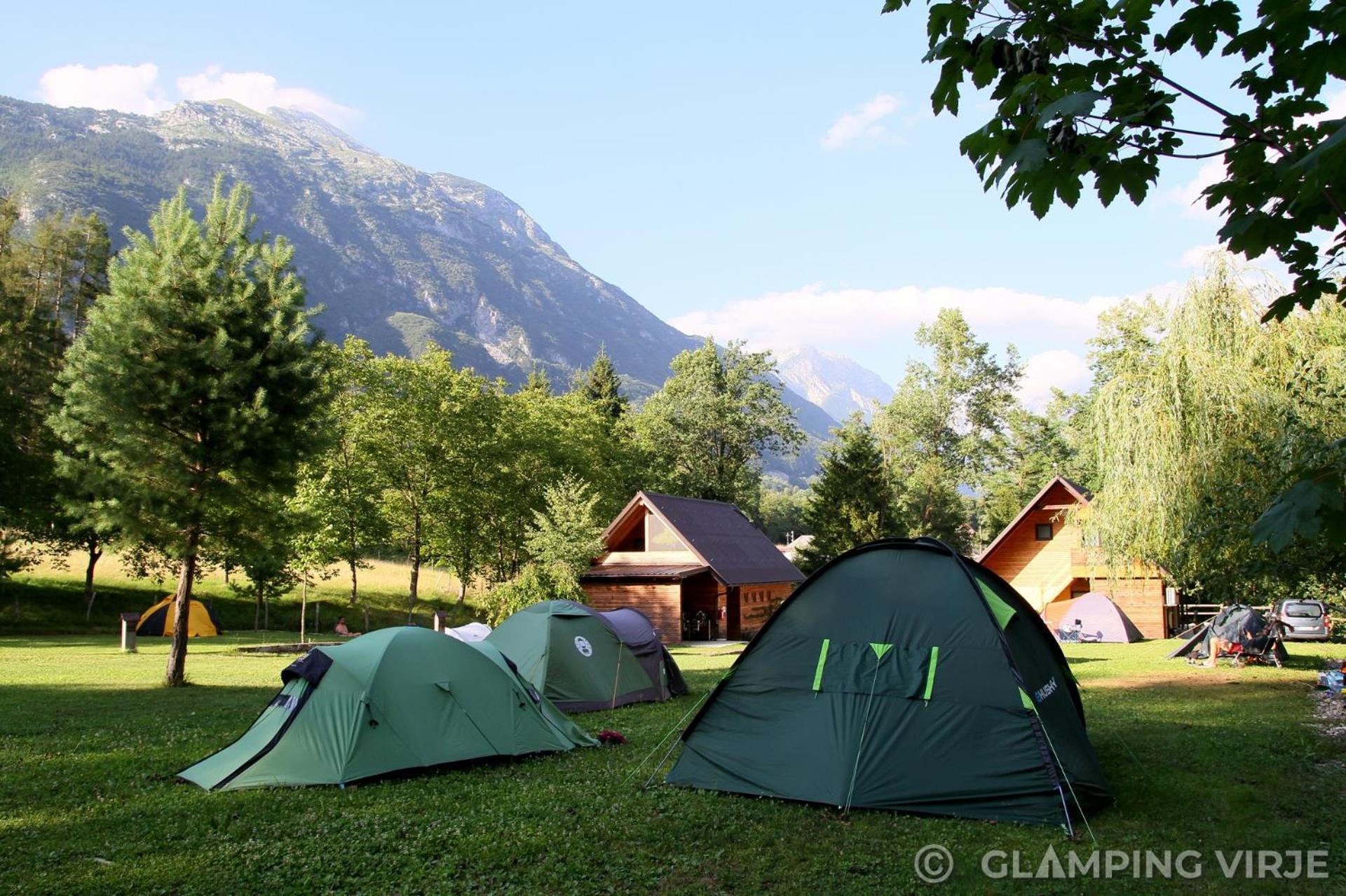 Glamping Virje Hotell Bovec Exteriör bild
