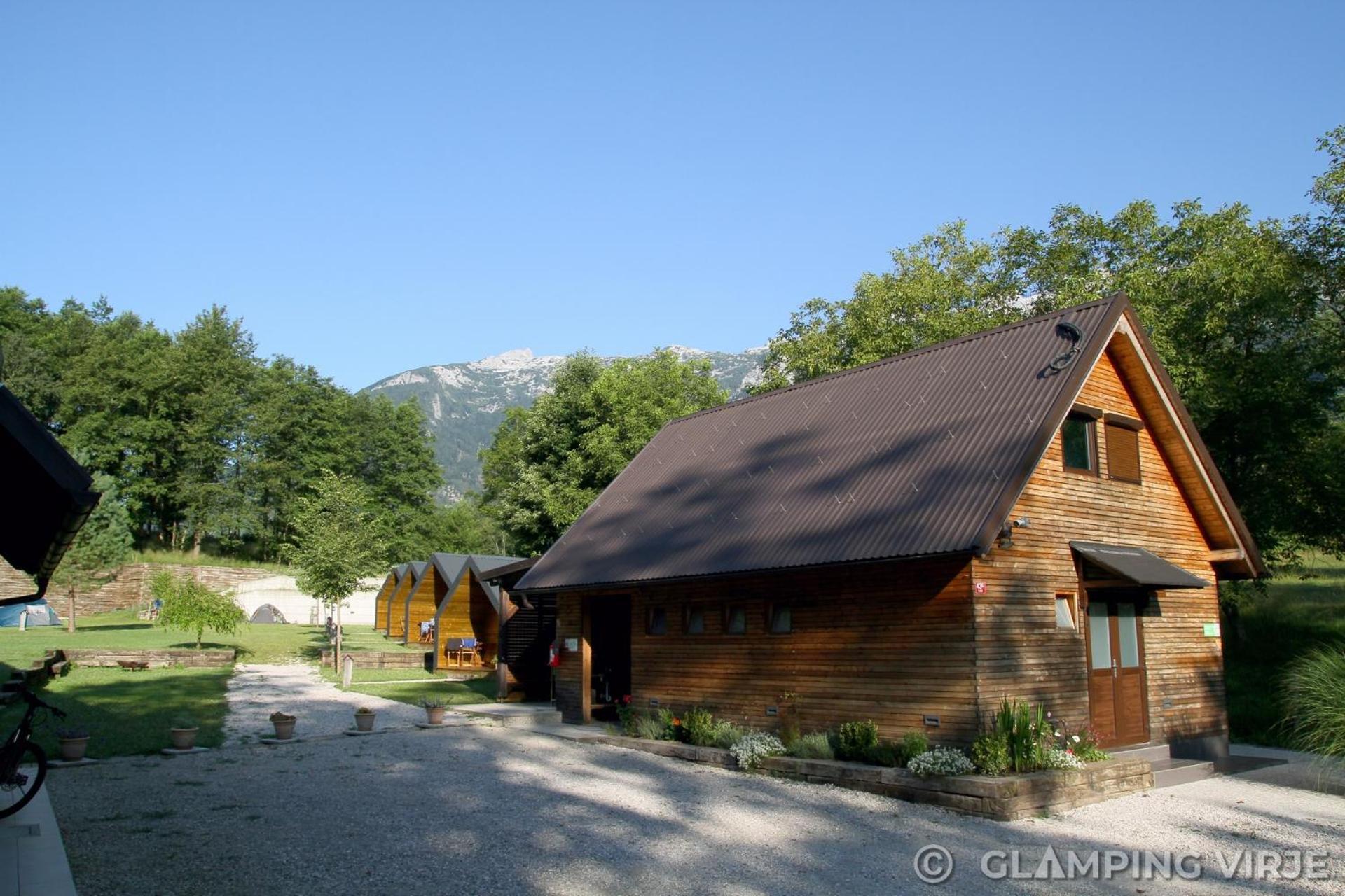 Glamping Virje Hotell Bovec Exteriör bild