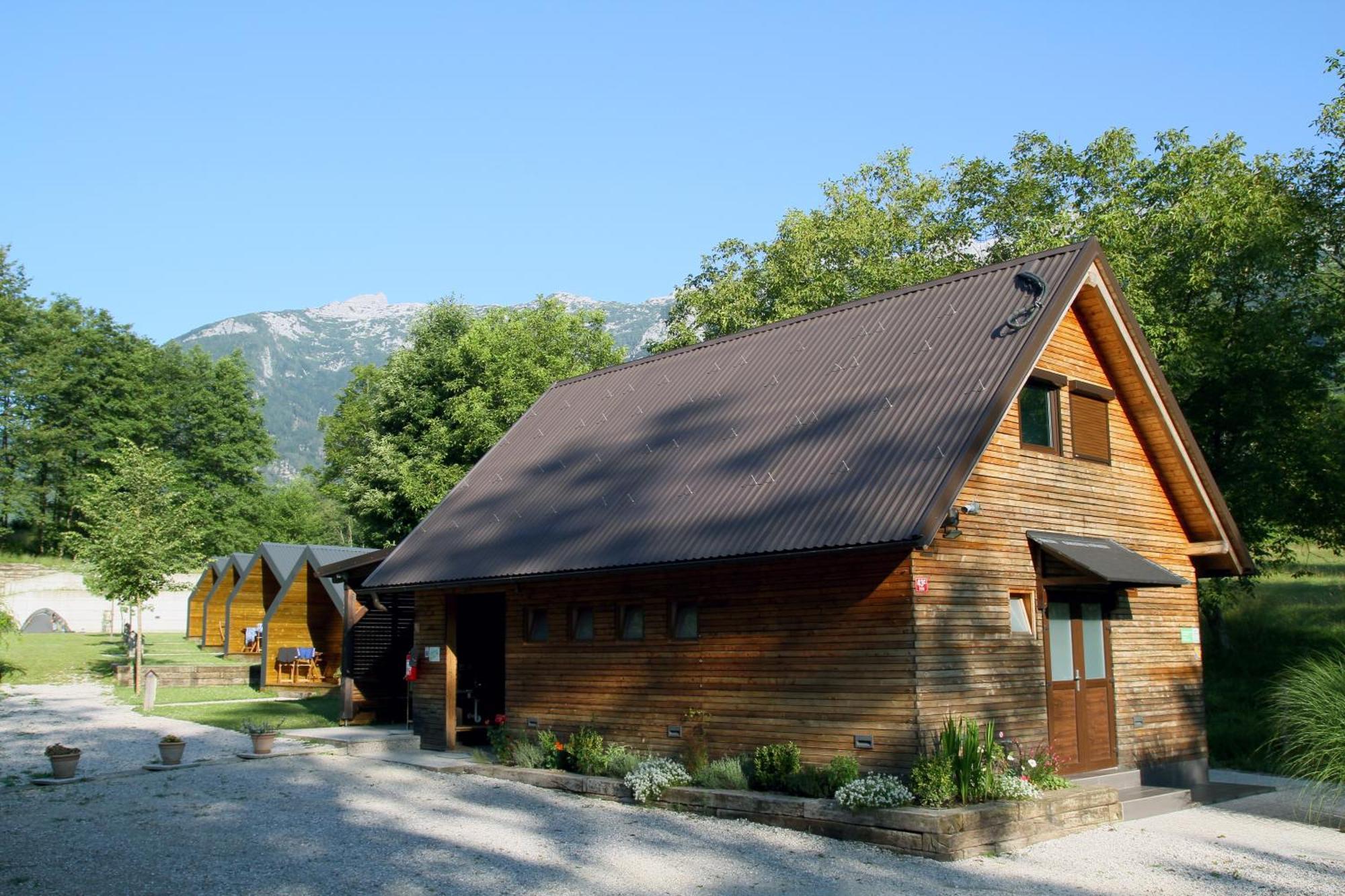 Glamping Virje Hotell Bovec Exteriör bild