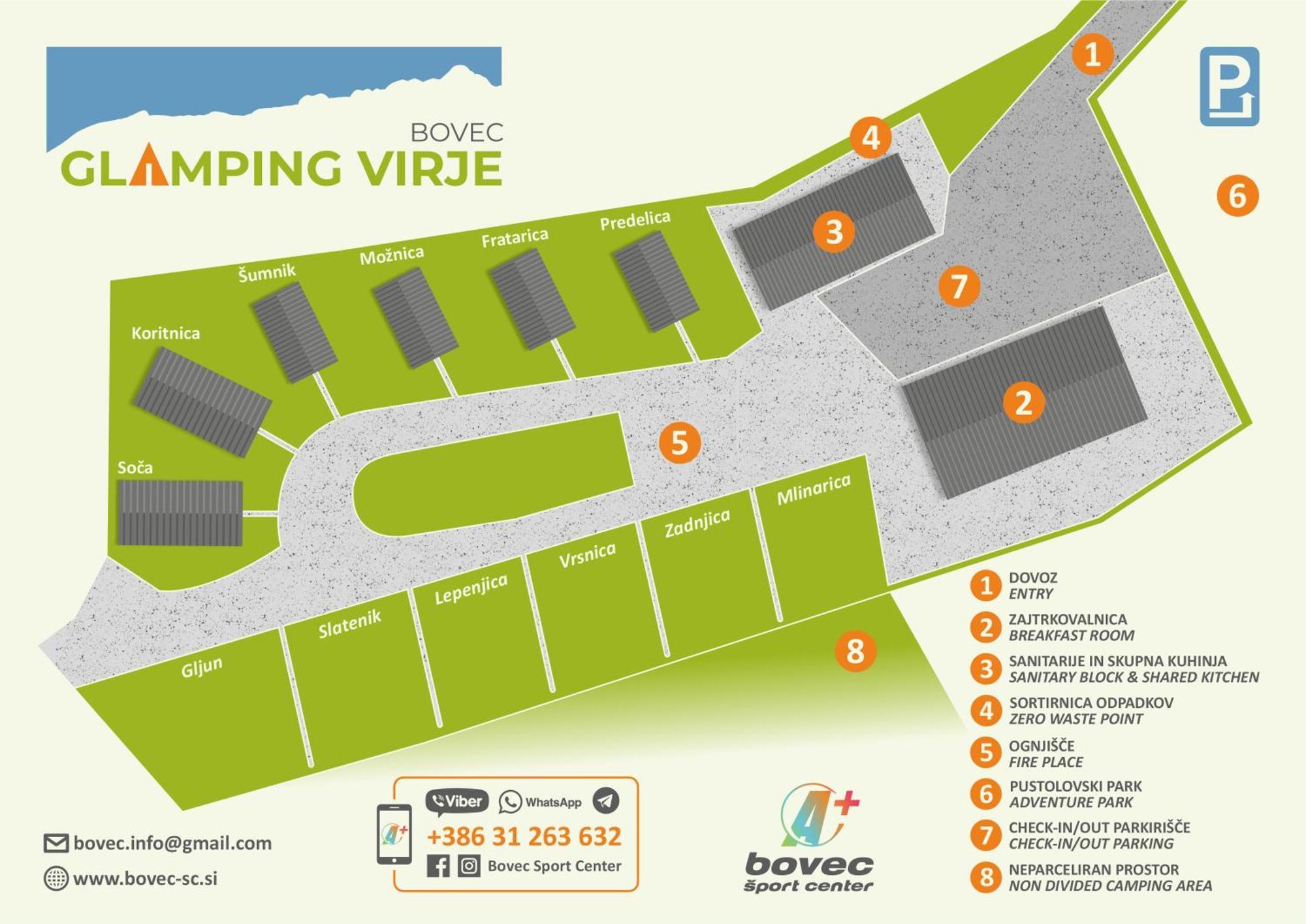 Glamping Virje Hotell Bovec Exteriör bild